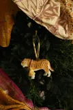Новогоднее украшение Doing Goods Tinsel Tiger Ornament, 3 см, разноцветный — фото 3