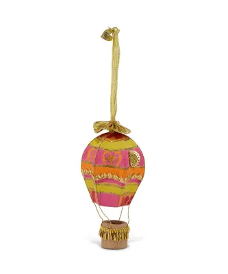 Новогоднее украшение Doing Goods Hari Hot Air Balloon, 10 см, разноцветный