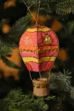 Новогоднее украшение Doing Goods Hari Hot Air Balloon, 10 см, разноцветный — фото 5