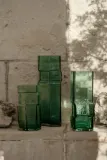 Ваза Ferm Living Muro, стекло, 38 см, бирюзовый — фото 2
