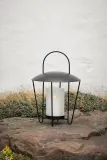 Фонарь для свечи Ferm Living Abri, сталь, 44,5 см, чёрный — фото 3