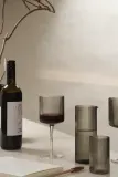 Кувшин Ferm Living, mleko Ripple Milk Jug, 400 мл, стекло, серый — фото 2