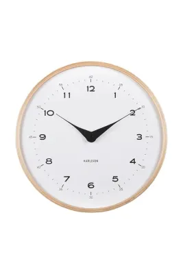 Настенные часы Karlsson Osado Dome kolor, 30 см, белый
