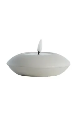 Фонарь для свечи Light & Living swieca led Jayce, металл, 12 см, серый