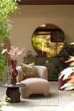 Фонарь для свечи Light & Living swieca led Jayce, металл, 14,5 см, бежевый — фото 4