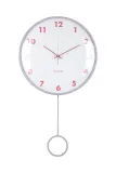 Настенные часы Karlsson Cheeky Dome kolor, 61,5 см, фиолетовый — фото 1