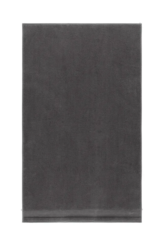 Полотенце для лица Kenzo K Weave Gris, хлопок, 45 70 см, серый