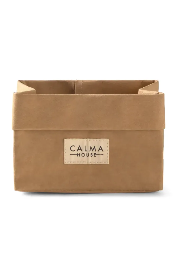 Контейнер для хранения продуктов Calma House Paper, бежевый