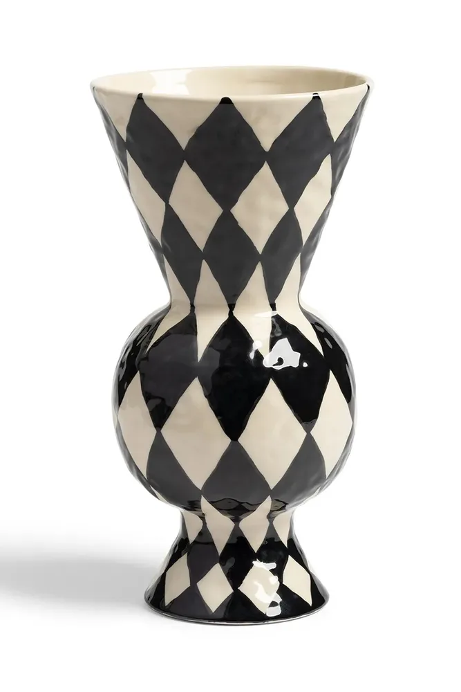 Ваза &K Amsterdam, керамика, 29,5 см, чёрный