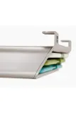 Кухонный держатель Joseph Joseph desek Folio Slim, силикон, 31,5 22,8 см, разноцветный — фото 5