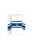 Полотенце банное Officine Monogram Monogram Linea, хлопок, 100 120 см, бирюзовый — фото 2