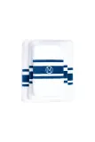 Полотенце банное Officine Monogram Monogram Linea, хлопок, 50 100 см, бирюзовый — фото 2