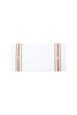 Полотенце банное Officine Monogram Monogram Linea, хлопок, 100 120 см, бежевый