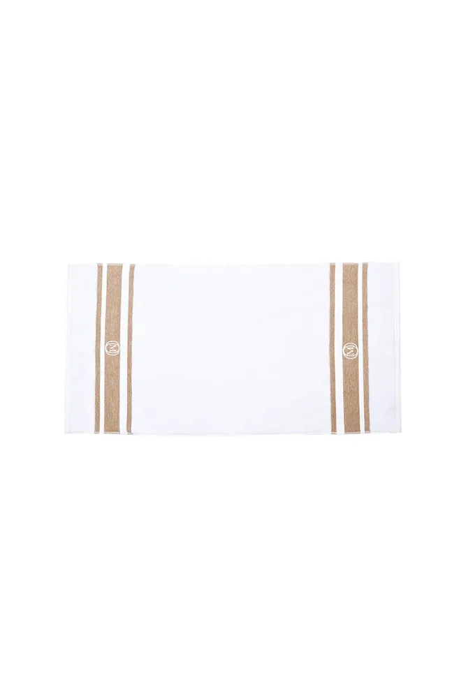 Полотенце банное Officine Monogram Monogram Linea, хлопок, 70 120 см, бежевый