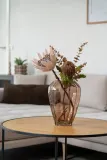 Ваза House Nordic Orienta, стекло, 29 см, коричневый — фото 3
