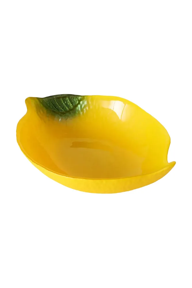 Салатник Boltze Limone, стекло, 45 мл, жёлтый