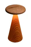 Настольная лампа Gingko Design bezprzewodowa Sylva Mini, LED, выс. 6 см, бежевый — фото 3