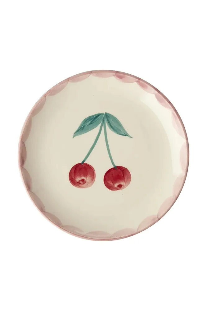 Тарелка обеденная Rice Cream, керамика, 15 см, разноцветная