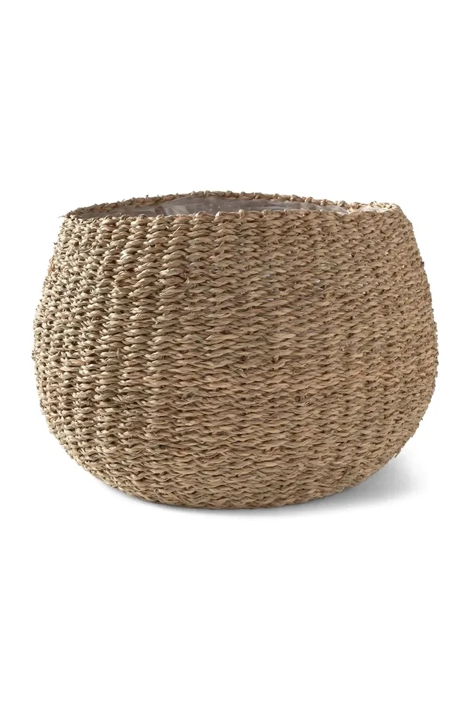 Кашпо Calma House, 25 27 см, бежевый