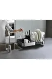 Сушилка для посуды Joseph Joseph Rethink Your Sink, керамика, серый — фото 6