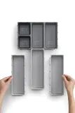 Кухонный держатель Joseph Joseph Drawer Blox, 44 26,5 см, серый — фото 4