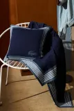 Декоративная наволочка Lacoste L FRAME Marine, хлопок, 45 45 см, тёмно-синий — фото 3