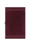 Полотенце банное Lacoste L LECROCO Bordeaux, хлопок, 100 120 см, бордовый — фото 1