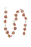 Новогоднее украшение Boltze lancuch Capiz Garland Ginger, разноцветный — фото 1