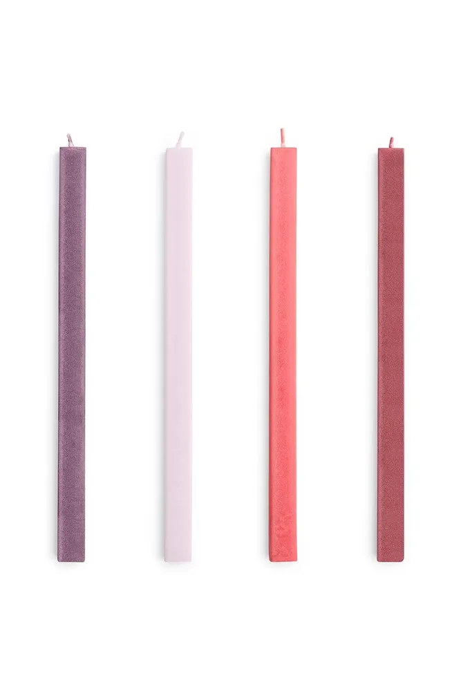 Декоративная свеча HAY zestaw wiec Square Candle 2,2 x, соевый воск, разноцветный