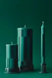 Декоративная свеча HAY dekoracyjna Column Candle 6,5 x, соевый воск, бирюзовый — фото 2