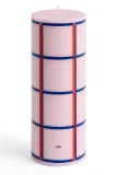 Декоративная свеча HAY dekoracyjna Column Candle 7 x, соевый воск, розовый — фото 1