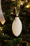 Новогоднее украшение Vtwonen Christmas Ornament, 14 см, белый — фото 2
