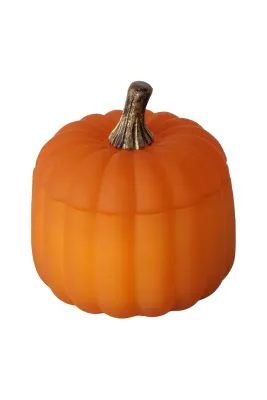Декоративная свеча Boltze dekoracyjna Pumpkin 12 x, соевый воск, оранжевый