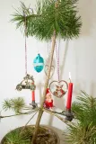Новогоднее украшение Rosendahl Kissing Elves, 7 см, серый — фото 3
