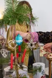 Новогоднее украшение Rosendahl Kissing Elves, 7 см, серый — фото 4