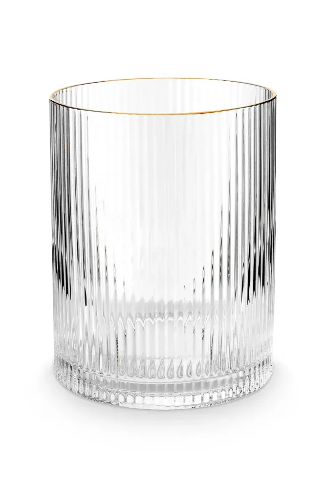 Кувшин Vtwonen, szklanka Gold Rim, 340 мл, стекло