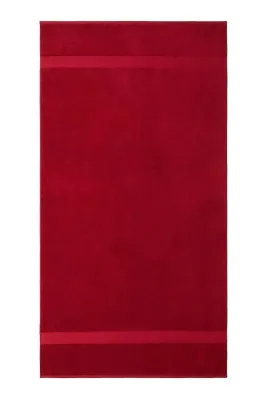 Полотенце для лица Ralph Lauren AVENUE Carmin, хлопок, 50 100 см, красный