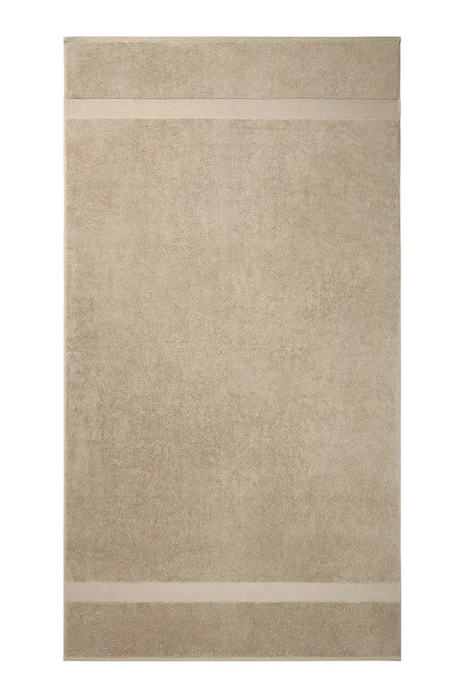 Полотенце банное Ralph Lauren AVENUE Linen, хлопок, 100 120 см, бежевый