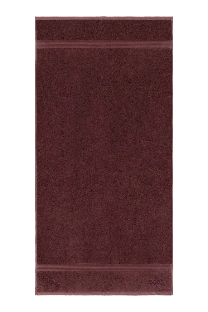 Полотенце банное Boss LOFT Brownie, хлопок, 70 120 см, бордовый