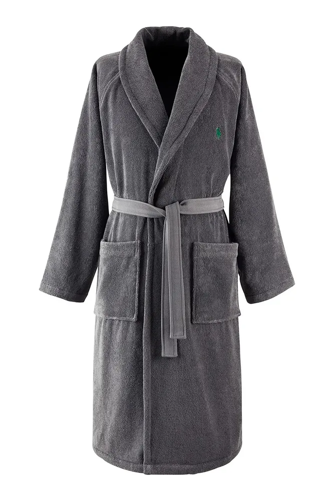 Полотенце банное Ralph Lauren szlafrok POLOPLAY Barclay XL, хлопок, серый