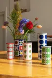 Ваза &K Amsterdam patch clover, керамика, 16,5 см, разноцветный — фото 2