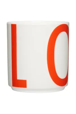 Кружка Design Letters Vintage ABC, фарфор, 250 мл, оранжевый