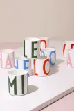 Кружка Design Letters Vintage ABC, фарфор, 250 мл, розовый — фото 3