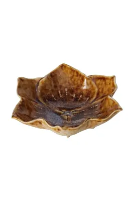 Салатник Boltze Maryana, фарфор, 18,5 см, коричневый