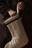 Новогоднее украшение Ferm Living skarpeta Vari Quilted, 40 см, бежевый — фото 2