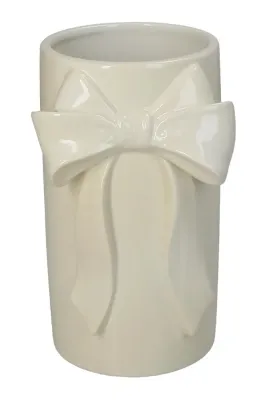 Ваза Inne home & lifestyle, керамика, 18,5 см, бежевый