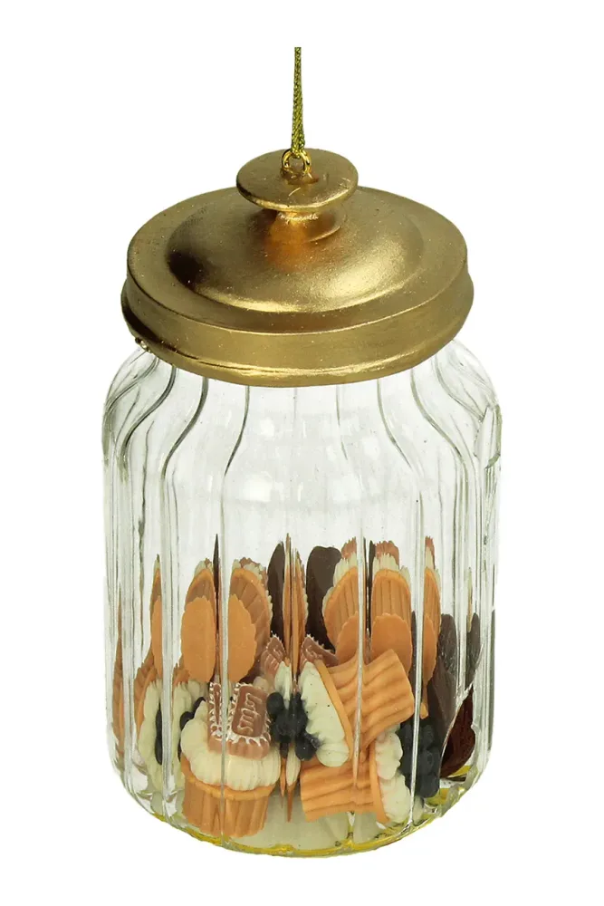 Ёлочное украшение Inne home & lifestyle, 6,1 см, разноцветный