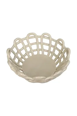 Салатник Inne home & lifestyle ozdobna, керамика, бежевый