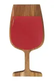 Разделочная доска Balvi serow Red Wine, 38 19 см, красный — фото 1