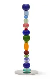 Подсвечник Pols Potten Beads S, алюминий, 34 см, разноцветный — фото 1